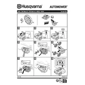 Husqvarna Automower 305 Terrain Kit Lawn Mower manual cover