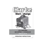 Clarke 6210130 BC130 12V Battery Booster Charger manual cover