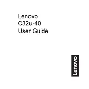 Lenovo C32U-40 C22320UD0 Monitor manual cover