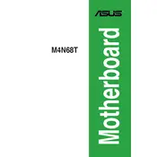 ASUS M4N68T Motherboard manual cover