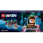 LEGO Ghostbusters 71242-4 Construction Set manual cover