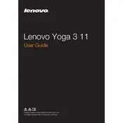 Lenovo IdeaPad Yoga 3 1170 Laptop manual cover