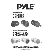 Pyle PLMRTB8A Subwoofer manual cover