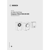 Worcester Compress 7001i 2021 Heat Pump manual cover