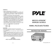 Pyle PSL32X Power Supply manual cover