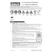 Sealey DSBC4 Charger manual cover