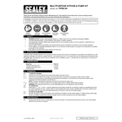 Sealey TP50.V4 Pump manual cover