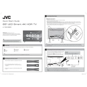 JVC LT-65C880 manual cover