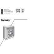 Candy CWB 120 1-80S manual cover