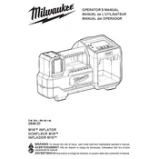 Milwaukee M18 2848-20 Inflator manual cover