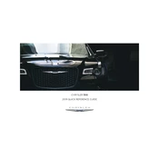 Chrysler 300 2019 Sedan manual cover