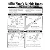 Fisher Price Mattel Elmo Bubble Tunes 39793 Toy manual cover