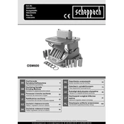 Scheppach OSM600 5903405901 Angle Grinder manual cover