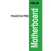 ASUS P5G43T-M PRO Motherboard manual cover