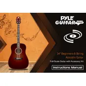 Pyle PGA820 Guitar manual cover