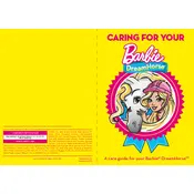 Barbie Mattel DreamHorse FTF02 Toy manual cover