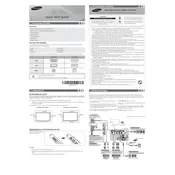 Samsung EH6000 Series TV manual cover