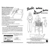 Barbie Mattel Bedtime Baby 28516 Toy manual cover