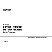 Yamaha HTR-4066 Receiver