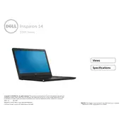 Dell Inspiron 3451 Laptop manual cover