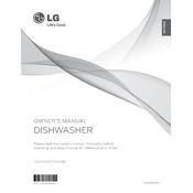 LG LDS5540ST LDS5540ST.ASTEEUS Dishwasher manual cover