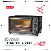 Dash DETO200 Express Toaster Oven manual cover