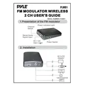 Pyle PLMD1 Modulator manual cover