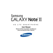 Samsung Galaxy Note 2 AT&T SGH-I317TSAATT Phone manual cover