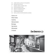 De Dietrich DWS860X Dishwasher manual cover