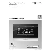 Viessmann Vitoligno 300-C Vitotroll 350-C Remote Control Unit Accessory