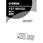 Yamaha YST-MS55D Speaker manual cover