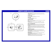 Casio IQ-55 Clock manual cover