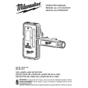 Milwaukee 48-35-1211 Laser manual cover