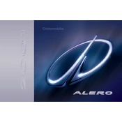 Oldsmobile Alero 2001 manual cover