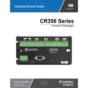 Campbell Scientific CR350 Series Datalogger manual cover