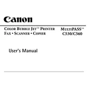 Canon Color Bubble Jet MultiPASS C530