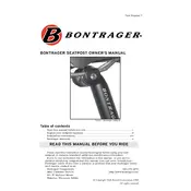 Bontrager Seatpost Bike Accessory manual cover