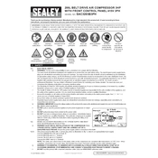 Sealey SAC3203B3PH Compressor manual cover