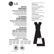 LG DLG2051W DLG2051W.ABWEEUS Dryer manual cover