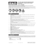 Sealey ES480D Stand manual cover