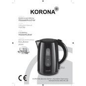 Korona 20330 Kettle manual cover