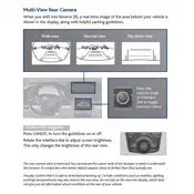 Acura RDX Multi-View Rear Camera 2015 SUV manual cover