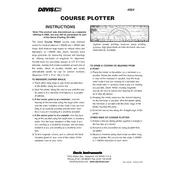 Davis 064 Course Plotter manual cover