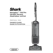 Shark Navigator ZU60 Vacuum manual cover