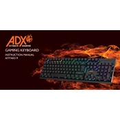 ADX AFFFA0219 Keyboard manual cover