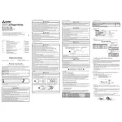 Mitsubishi MR-J2S-10 Servo manual cover