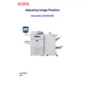 Xerox DocuColor 242 Printer manual cover