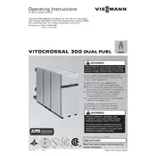 Viessmann Vitocrossal 300 CA3B Dual Fuel 2.5 Boiler manual cover