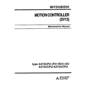 Mitsubishi A273UCPU Controller manual cover