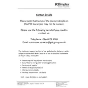 Dimplex Chrome TDTR175C Towel Rail